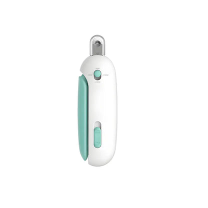 Cat Nail Clippers for Kittens - ABS Universal Safe Grooming Design, Adjustable 1-3.5Mm Diameter Hole (4 Size Settings), Comfort-Grip Handle, Hidden Nail File, Travel Lock, Adjustable Fit, Accidental Nick Prevention