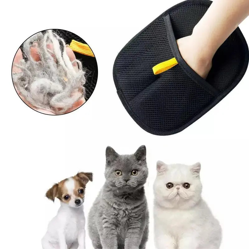 Oceantree [Free/Ship] Two-Way Brush Pet Sticky Hair Remover, for Removing Pet Hair, Household Cleaning, Pet Supplies, Waterproof and Wear-Resistant per Hair Removal Gloves
