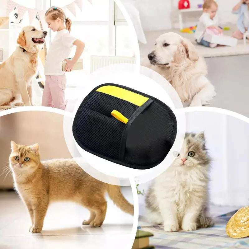Oceantree [Free/Ship] Two-Way Brush Pet Sticky Hair Remover, for Removing Pet Hair, Household Cleaning, Pet Supplies, Waterproof and Wear-Resistant per Hair Removal Gloves