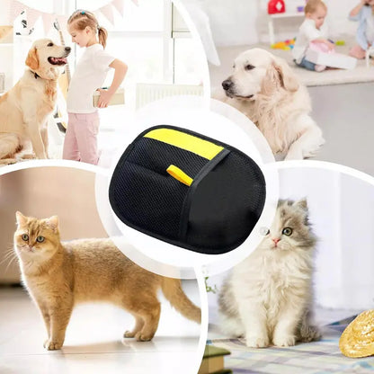 Oceantree [Free/Ship] Two-Way Brush Pet Sticky Hair Remover, for Removing Pet Hair, Household Cleaning, Pet Supplies, Waterproof and Wear-Resistant per Hair Removal Gloves