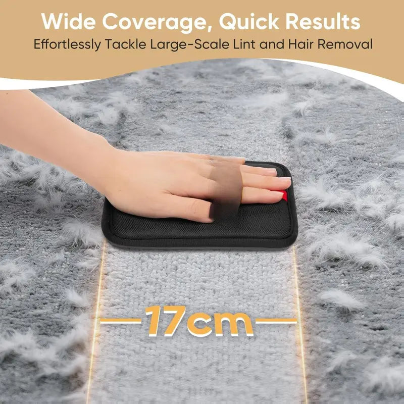 Pet Hair Remover Electrostatic Pet Hair Removal Gloves Reusable Cat & Dog Hair Remover for Couch Furniture Carpet Curtain Upgraded Animal Fur Removal Tool Cat Grooming Gloves Eco-Friendly Static Cleaning Solution