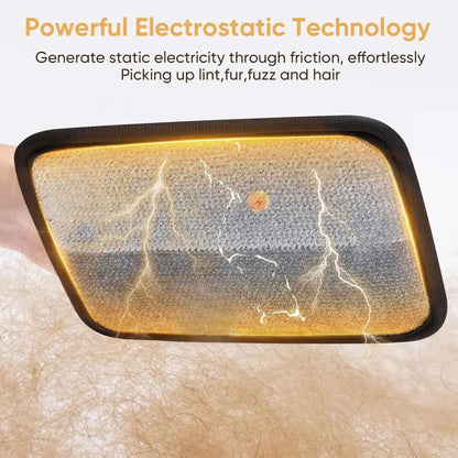 Pet Hair Remover Electrostatic Pet Hair Removal Gloves Reusable Cat & Dog Hair Remover for Couch Furniture Carpet Curtain Upgraded Animal Fur Removal Tool Cat Grooming Gloves Eco-Friendly Static Cleaning Solution